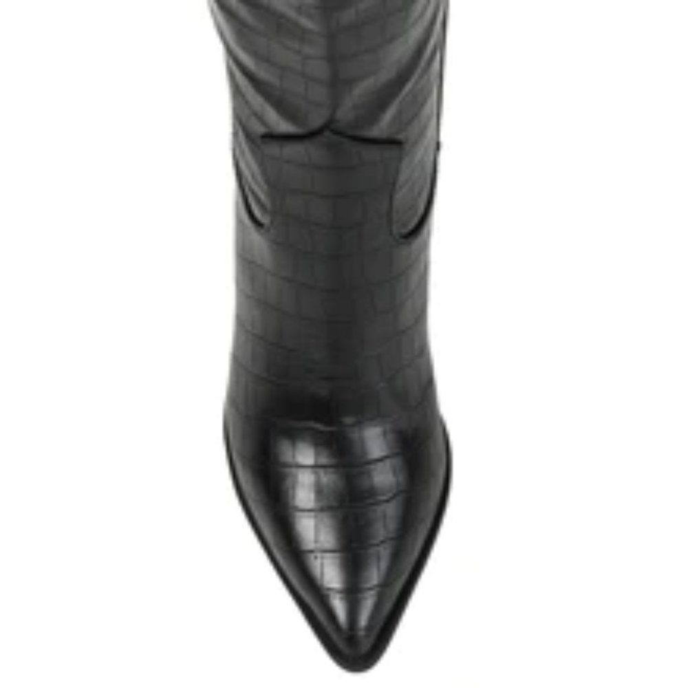 ๐ JOURNEE COLLECTION THERESE BLACK BOOTS SZ 7 NEW ๐ - Picture 16 of 16